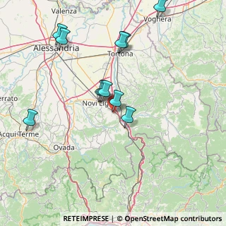 Mappa Via Novi SS, 15069 Serravalle Scrivia AL, Italia (15.41182)