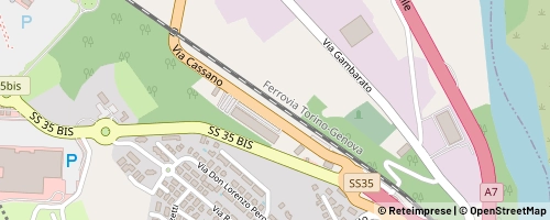 Mappa Serravalle Scrivia