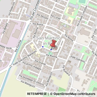 Mappa Via Facci, 15, 42018 San Martino in Rio, Reggio nell'Emilia (Emilia Romagna)