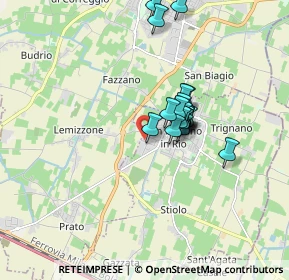 Mappa Via Ruggero Leoncavallo, 42018 San Martino In Rio RE, Italia (1.272)