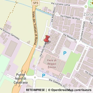 Mappa Via Aldo Moro, 17, 42124 Reggio nell'Emilia, Reggio nell'Emilia (Emilia Romagna)