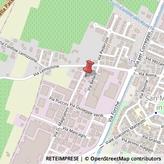 Mappa Via G. Magnanini, 5, 42018 San Martino in Rio, Reggio nell'Emilia (Emilia Romagna)