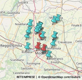 Mappa Via Giacomo Puccini, 41019 Soliera MO, Italia (9.787)