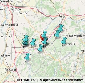 Mappa 12050 Guarene CN, Italia (10.47571)