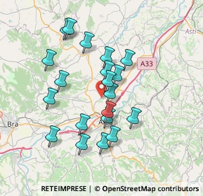 Mappa 12050 Guarene CN, Italia (6.515)