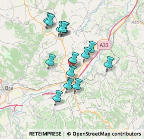 Mappa 12050 Guarene CN, Italia (6.15071)