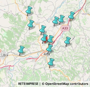 Mappa 12050 Guarene CN, Italia (6.69)