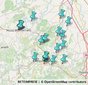 Mappa Via Maurizio Talice, 15010 Ricaldone AL, Italia (7.4395)