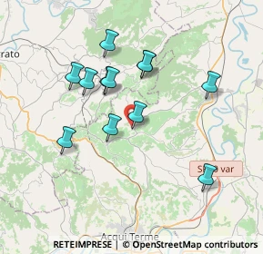 Mappa Via Maurizio Talice, 15010 Ricaldone AL, Italia (3.3175)
