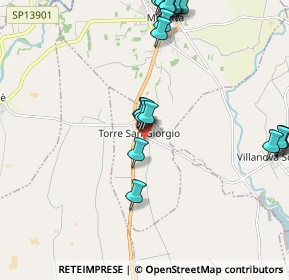 Mappa Via Fornace, 12030 Torre San Giorgio CN, Italia (2.484)