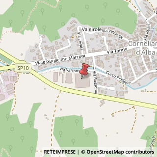 Mappa Via Monviso, 31, 12040 Corneliano d'Alba, Cuneo (Piemonte)
