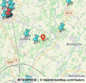 Mappa Via Santa Maria, 41019 Soliera MO, Italia (7.654)