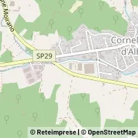 Mapa Corneliano d'Alba