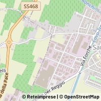 Map San Martino in Rio