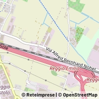 Mapa Reggio nell'Emilia