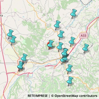 Mappa Via Lemonte, 12040 Corneliano d'Alba CN, Italia (9.09)