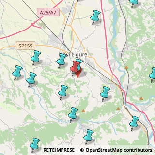 Mappa Via Gavi, 15067 Novi Ligure AL, Italia (5.75375)