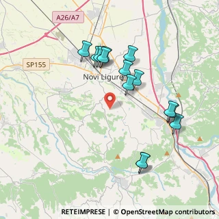 Mappa Via Gavi, 15067 Novi Ligure AL, Italia (3.86714)
