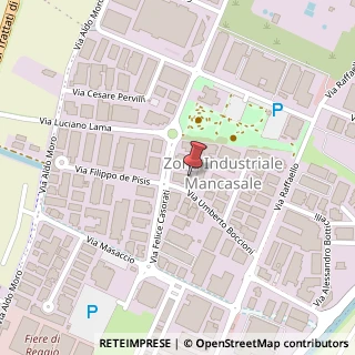 Mappa Via Umberto Boccioni, 13, 42124 Reggio nell'Emilia, Reggio nell'Emilia (Emilia Romagna)