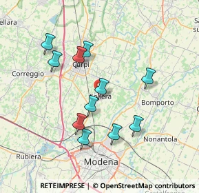 Mappa Via Giacomo Matteotti, 41019 Soliera MO, Italia (6.81273)