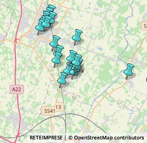 Mappa Via Giacomo Matteotti, 41019 Soliera MO, Italia (3.3335)