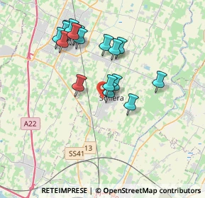 Mappa Via Umberto Giordano, 41019 Soliera MO, Italia (3.45)