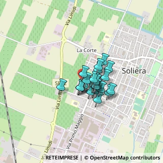 Mappa Via Umberto Giordano, 41019 Soliera MO, Italia (0.24)