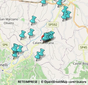 Mappa Piazza Dante Alighieri, 14042 Calamandrana AT, Italia (1.81)