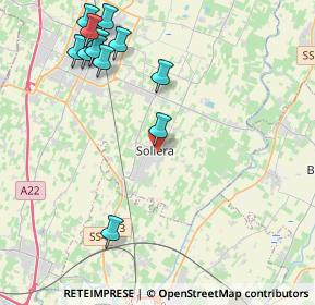 Mappa Via G. Marconi, 41019 Soliera MO, Italia (5.02167)
