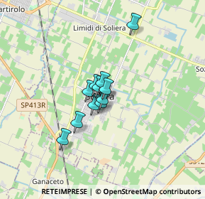 Mappa Via Caduti, 41019 Soliera MO, Italia (0.93545)