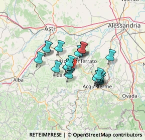 Mappa SS 592, 14042 Calamandrana AT (9.4175)