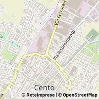 Mapa Cento
