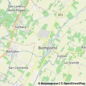 Mappa Bomporto