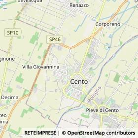Mappa Cento