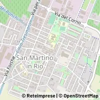 Map San Martino in Rio