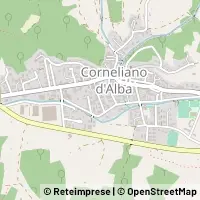 Mapa Corneliano d'Alba