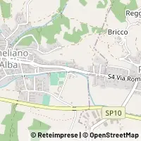 Map Corneliano d'Alba