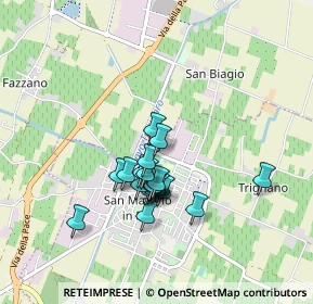 Mappa Via del Corno, 42018 San Martino In Rio RE, Italia (0.694)