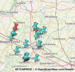 Mappa Via G. Mazzini, 41019 Soliera MO, Italia (16.23158)