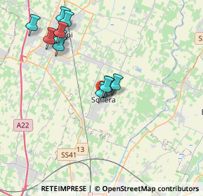 Mappa Via G. Mazzini, 41019 Soliera MO, Italia (3.80818)
