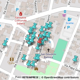 Mappa Piazza Fratelli Sassi, 41019 Soliera MO, Italia (0.02414)