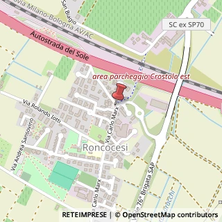 Mappa Via Carlo Marx, 56, 42124 Reggio nell'Emilia, Reggio nell'Emilia (Emilia Romagna)