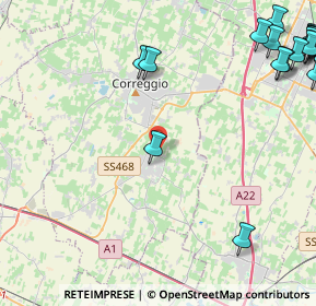 Mappa Via dell'Artigianato, 42018 San Martino in Rio RE, Italia (7.184)