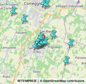 Mappa Via dell'Artigianato, 42018 San Martino in Rio RE, Italia (1.50625)