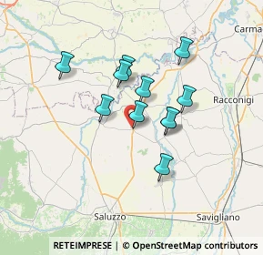 Mappa Via Cardè, 12030 Torre San Giorgio CN, Italia (5.30364)