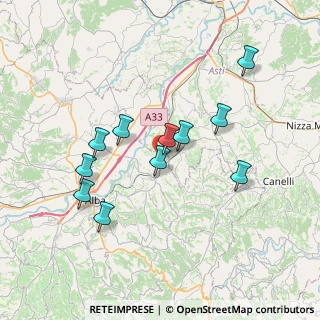 Mappa P4QF+HX, 12052 Neive CN, Italia (6.80182)
