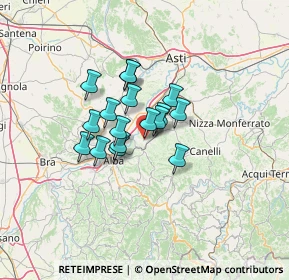 Mappa VIA VALLEDOGLIO, 12052 Neive CN, Italia (8.60647)
