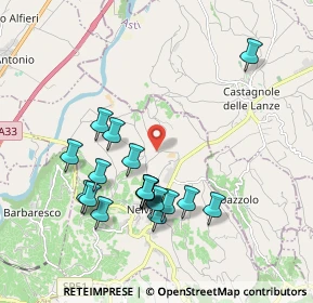 Mappa VIA VALLEDOGLIO, 12052 Neive CN, Italia (1.89389)
