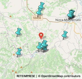 Mappa SP 6, 14053 Canelli AT, Italia (4.612)