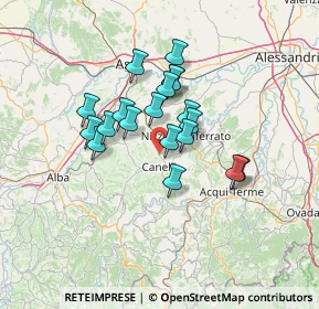 Mappa SP 6, 14053 Canelli AT, Italia (10.37368)